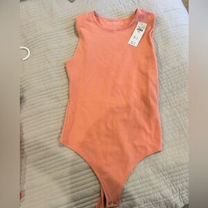 Abercrombie & Fitch Coral Bodysuit